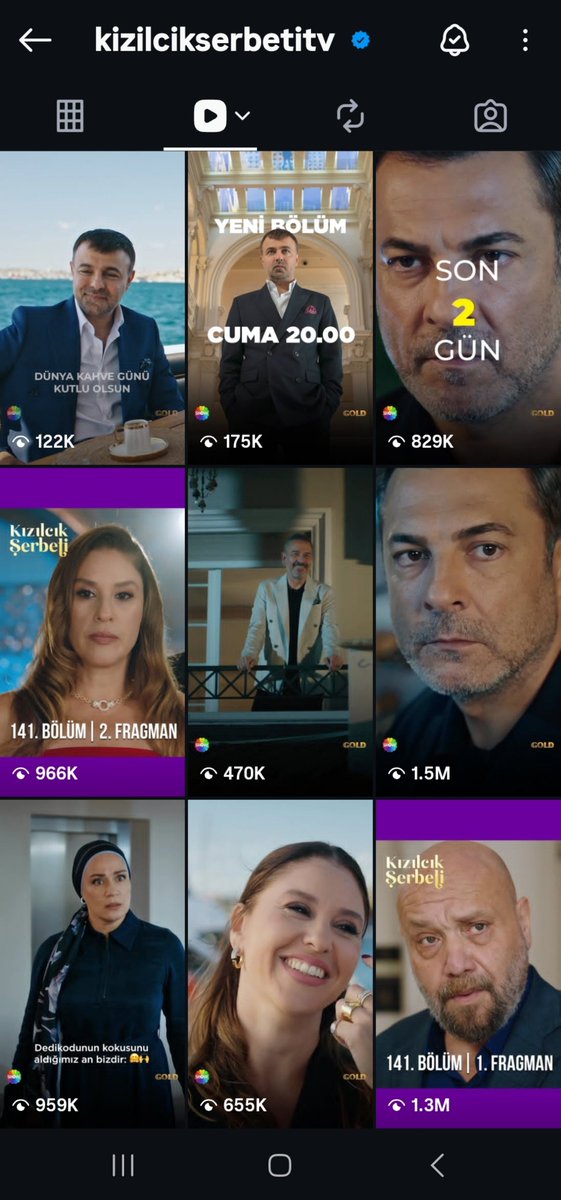 seriallvibe's tweet photo. Two promotional videos for this episode, with almost identical content, have gotten more views than the two fragman videos. What part of this don't they understand?
@kizilcikshowtv https://t.co/ZJiX87oh3l