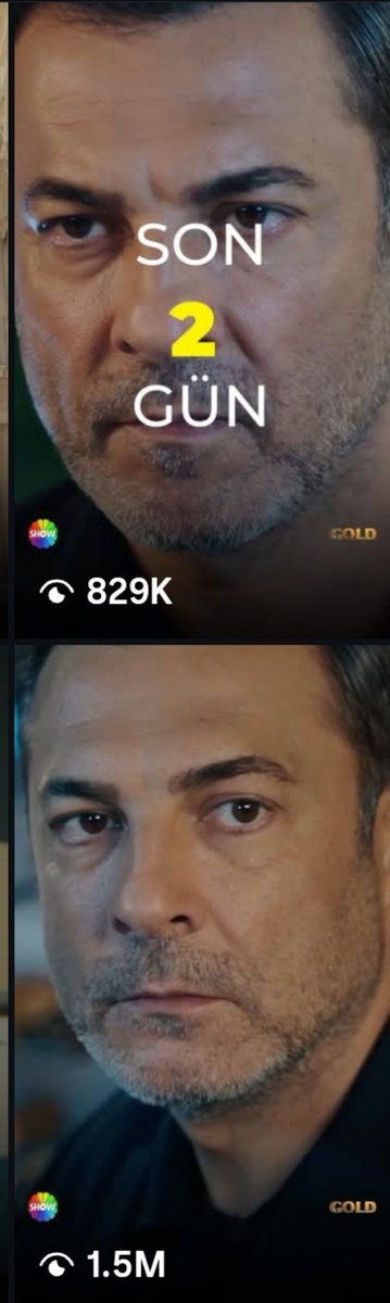 seriallvibe's tweet photo. Two promotional videos for this episode, with almost identical content, have gotten more views than the two fragman videos. What part of this don't they understand?
@kizilcikshowtv https://t.co/ZJiX87oh3l