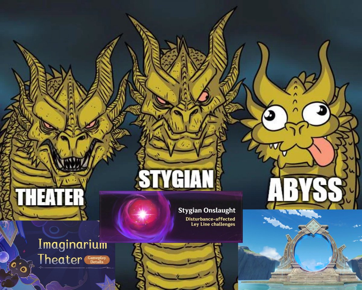 teyvattabloid's tweet photo. Anyone feeling the same these days

Abyss used to be the big bad everyone talked about each month...but now it's like the old lady that needs help walking across the street. Blasting through Abyss is like a breath of fresh air after dealing with the other two!

Credit - u/Honorable_D

#Genshinlmpact #Genshin #GenshinMemes