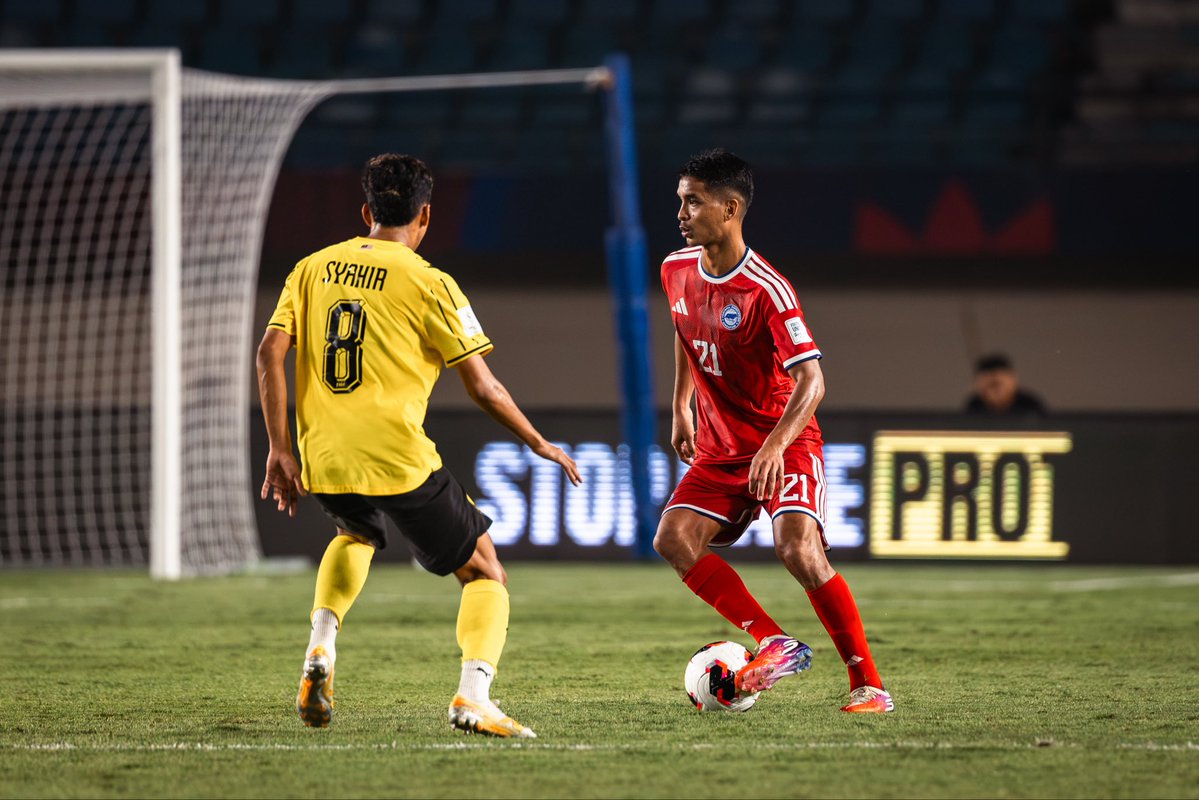 FASingapore's tweet photo. While the Lions’ FIFA ASEAN Cup 2026 campaign came to an end following the defeat against Malaysia, our appreciation for your support remains. 🇸🇬

Thank you to everyone who travelled to Indonesia and to all our fans back home who stood behind the team throughout the campaign. ❤️ https://t.co/XSxGmD2cs4