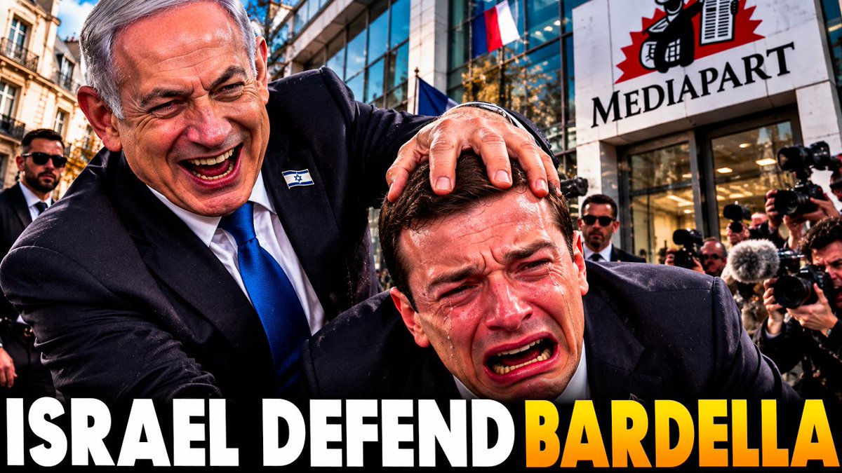 Lesnewsdesamir's tweet photo. Netanyahu défend Bardella malgré les messages antisémites balancé par Mediapart !
  https://t.co/oDz0uRGpeY https://t.co/ScwMOxAble