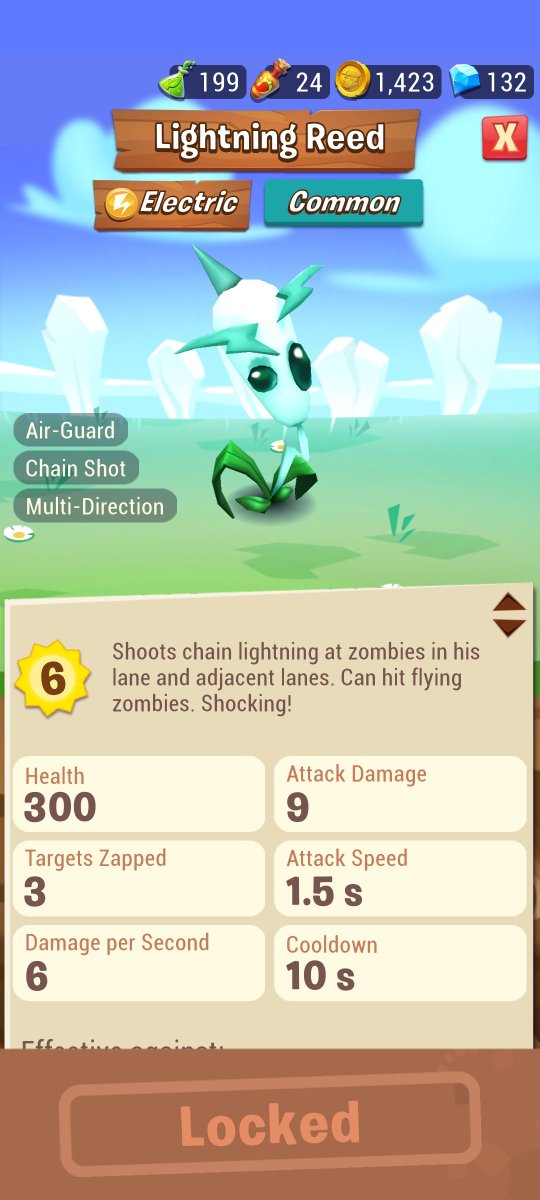 Sp00kyJ4ck's tweet photo. i just realized this is the first time we ever had lightning reed with his snazzy lightning brows

#pvz3 #pvz https://t.co/xfTtyWt6Fl