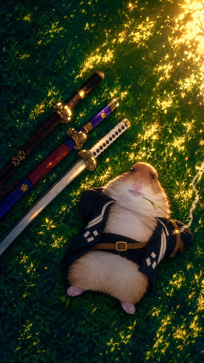 OnlyUpMeme's tweet photo. @hamicoinsol 
A true samurai doesn't need to draw his sword to prove his strength. 🐹⚔️

Calm mind, sharp instincts, and a warrior spirit. Just another day in the HAMI universe.

Stay chill. Stay legendary. Join the Hamily. 💛

$HAMI

#HAMI #Solana #MemeCoin https://t.co/0MvtYFLndp