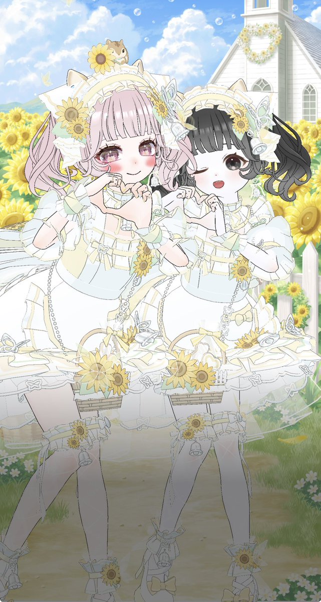 1xyq5's tweet photo. かなちゃんがぽぽの髪型とポーズ真似っ子してくれたᐢ. ̫. ᐢ💛
おそろいツーショありがとう🌼*･ https://t.co/84uPfakGKi