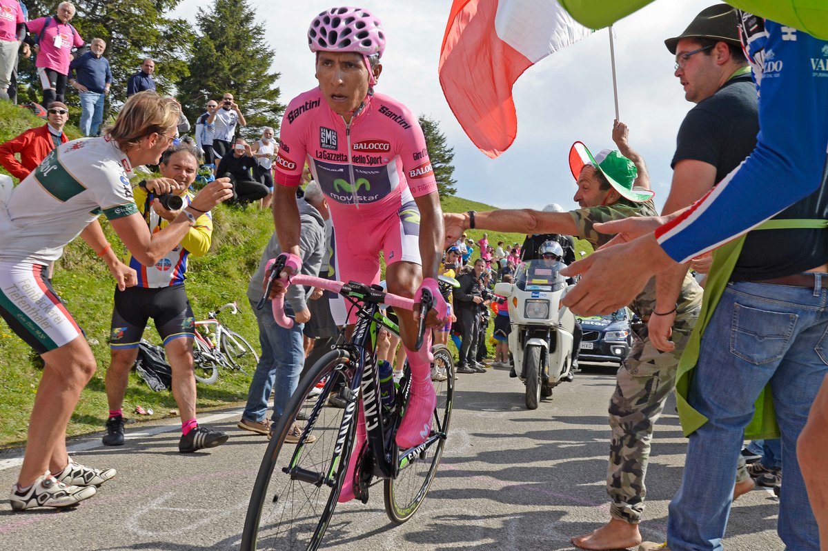 giroditalia's tweet photo. You have written unforgettable pages in the history of cycling and the Giro d’Italia. You have inspired generations of fans, making them dream and sharing your passion, talent and unforgettable achievements with the world. Thank you, Nairo. 🩷
. 
Hai scritto pagine indimenticabili della storia del ciclismo e del Giro d’Italia. Hai fatto sognare generazioni di appassionati, emozionando grandi e piccini con le tue imprese, la tua passione e il tuo talento. Grazie, Nairo. 🩷

#GirodItalia #NairoQuintana @NairoQuinCo