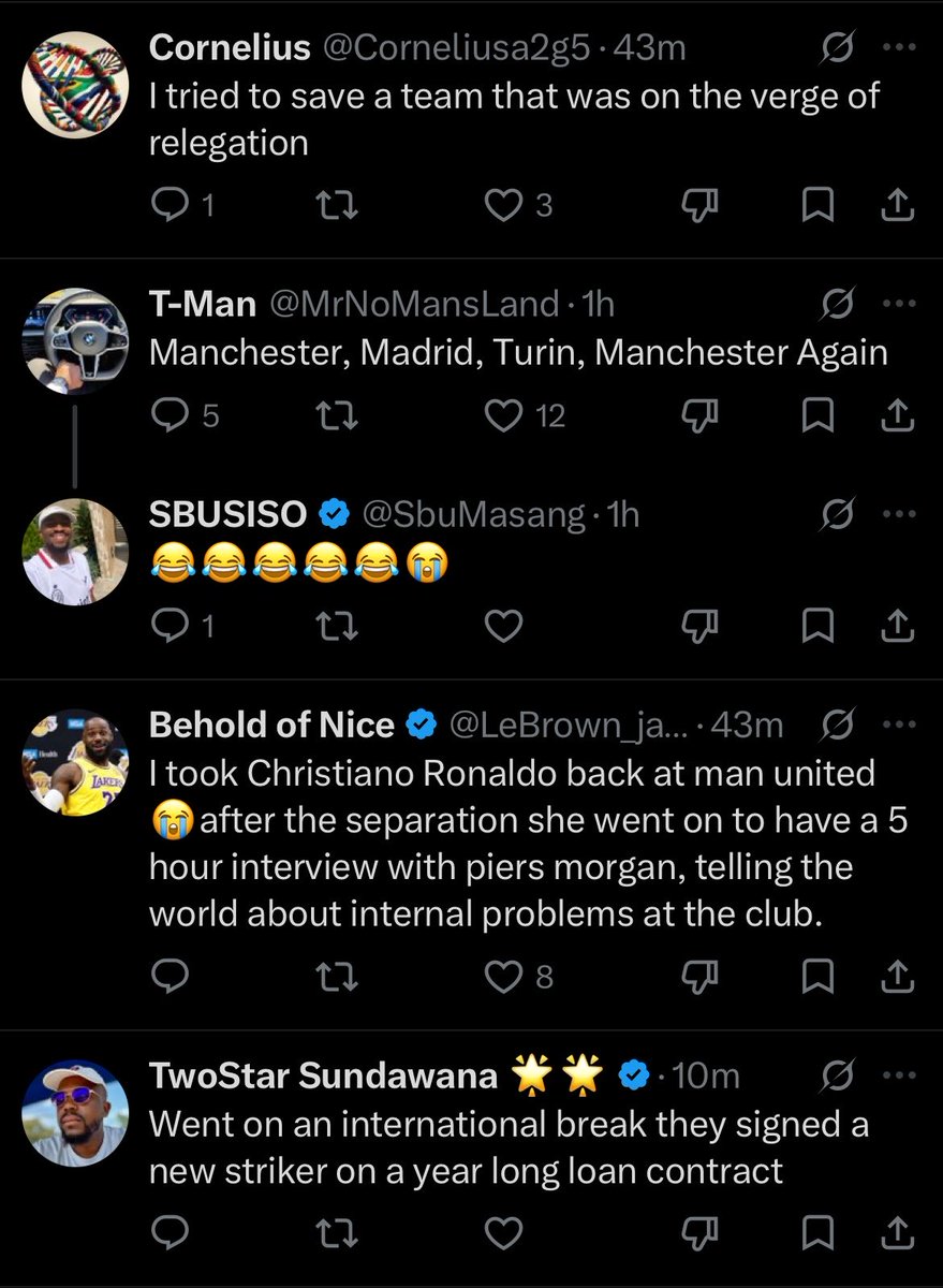 destinyzee's tweet photo. #InCaseYouMissedIt 
😂 This thread https://t.co/nc4HxGjXMp
