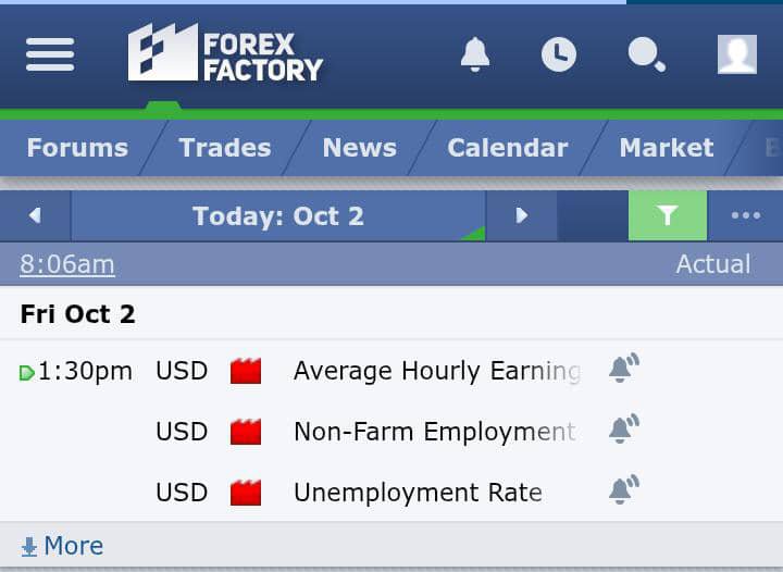 Newsmarket001's tweet photo. 📊#Traders, GET READY! 🔥

 TODAY IS #NFP DAY - The biggest news of the month!

As you can see on Forex Calendar, we have 3 high impact USD news at 1:30pm.

If NFP number is HIGH > USD UP > #GOLD DOWN, #EURUSD DOWN

If NFP number is LOW > USD DOWN > GOLD UP, EURUSD UP

#XAU #USD https://t.co/bpeS7VJn14