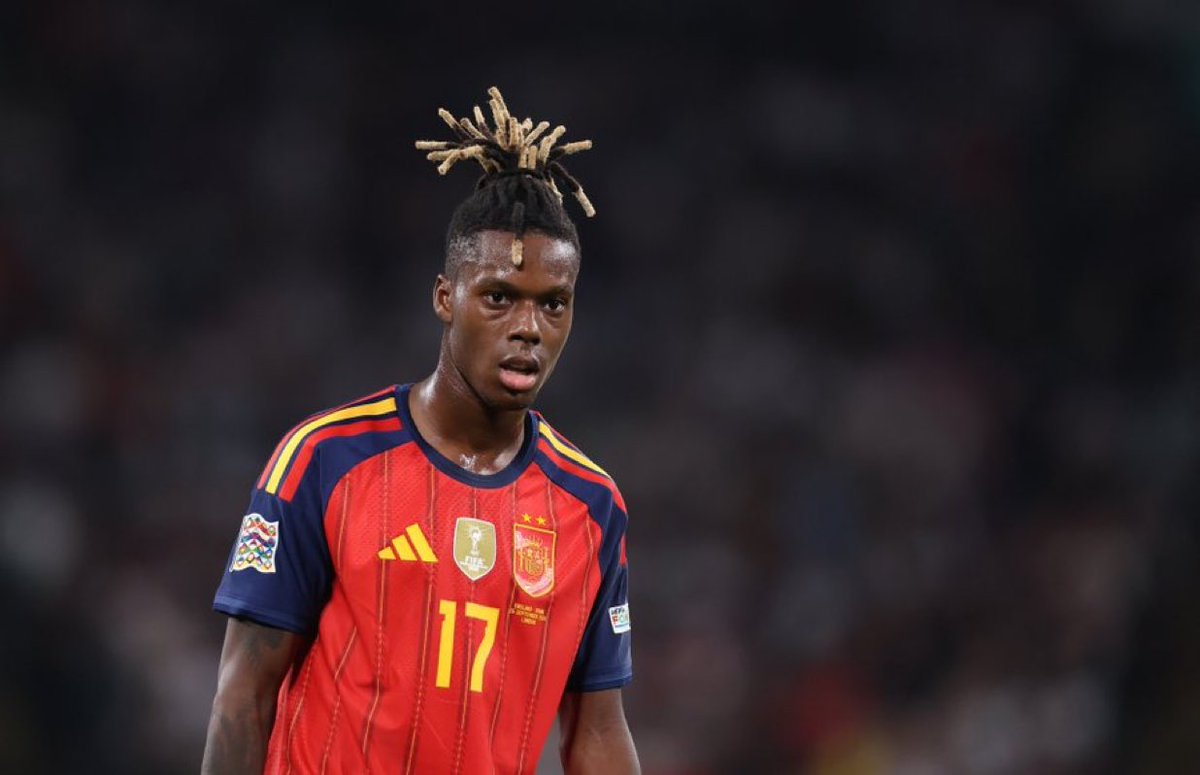 RHilo128's tweet photo. 🚨🇪🇸 OFICIAL | La @SEFutbol anuncia que NICO WILLIAMS abandona la concentración para la Nations League por lesión

🏥 El jugador del @AthleticClub arrastra molestias en el muslo izquierdo desde el España-Croacia

📝 Ningún otro futbolista suplirá su baja ante Chequia y Croacia https://t.co/WfwABxdh7s