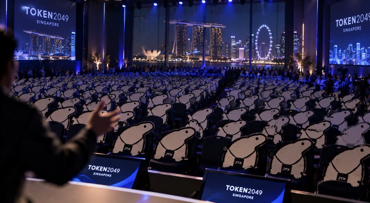 PiggyBankJTO's tweet photo. The view jito and JTX are gonna see when speaking at Token 2049 this year🐷🏦 https://t.co/VMpbNvhNqv