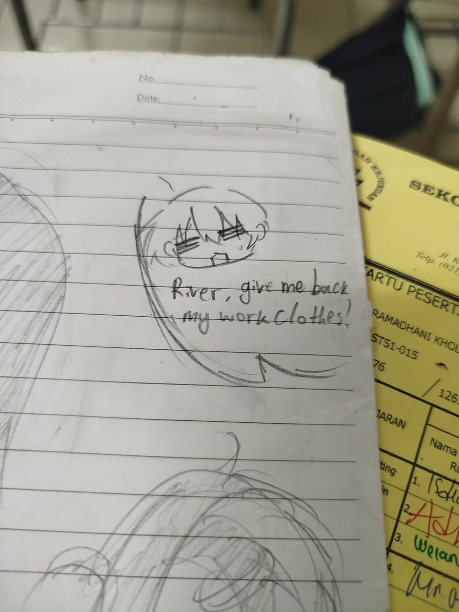 zillyHoshi's tweet photo. River doodle mid mandarin exam ft. Eugene 😊😊
#언더월드오피스 #underworldoffice https://t.co/eNvqbBV25M
