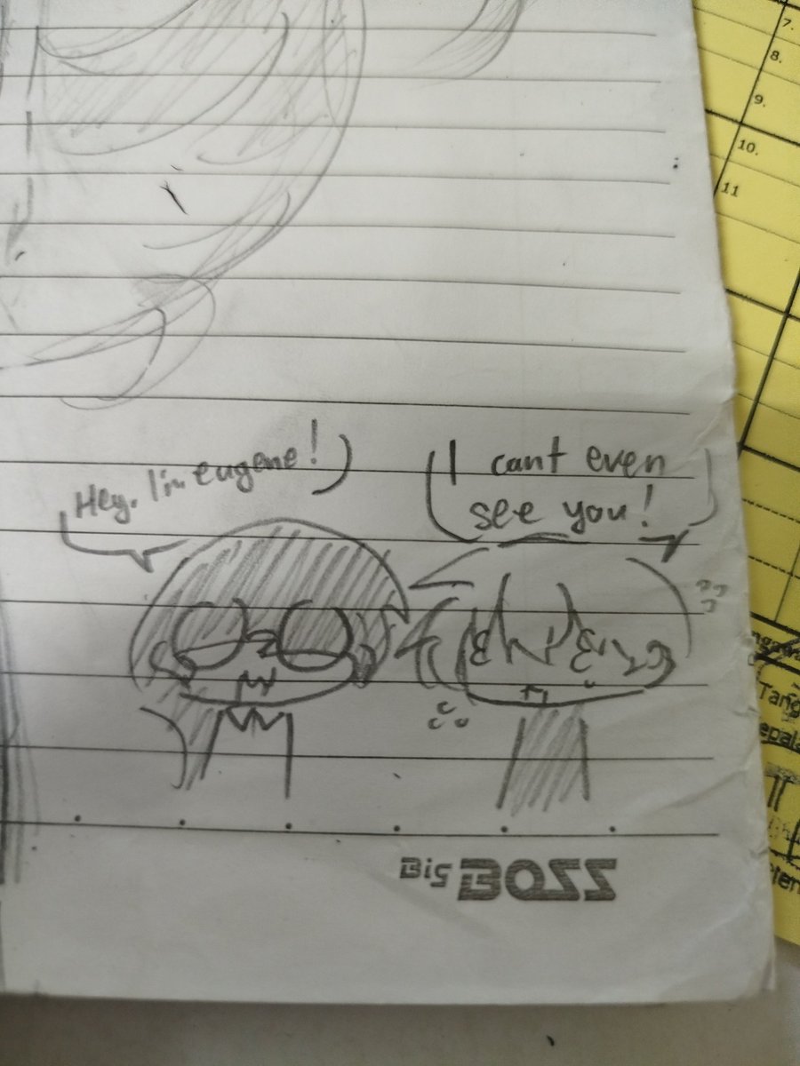 zillyHoshi's tweet photo. River doodle mid mandarin exam ft. Eugene 😊😊
#언더월드오피스 #underworldoffice https://t.co/eNvqbBV25M