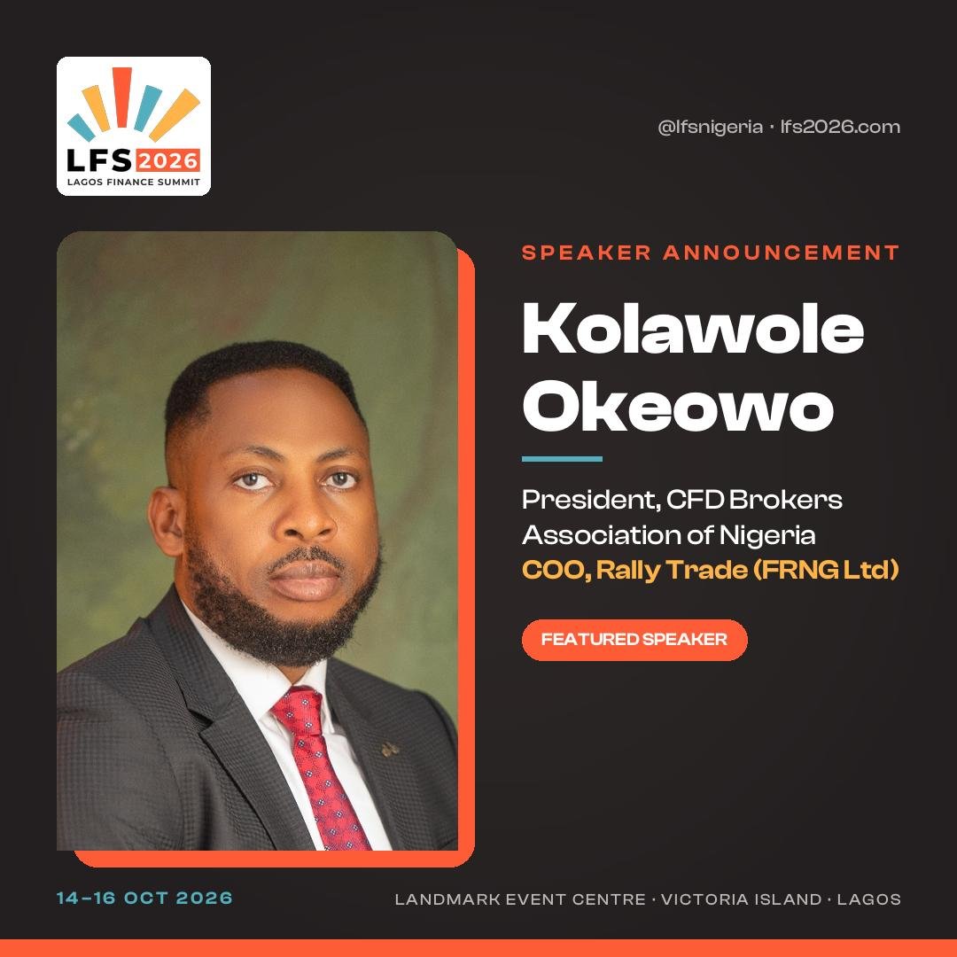 lfsnigeria's tweet photo. 🎤 LFS 2026 SPEAKER

Kolawole Okeowo joins us at LFS 2026 to share his expertise and insights.

🔥 Follow, share &amp; stay tuned!

@KolawoleOkeowo2

#LFS2026 #LagosFinanceSummit https://t.co/hHjrs0eu2q