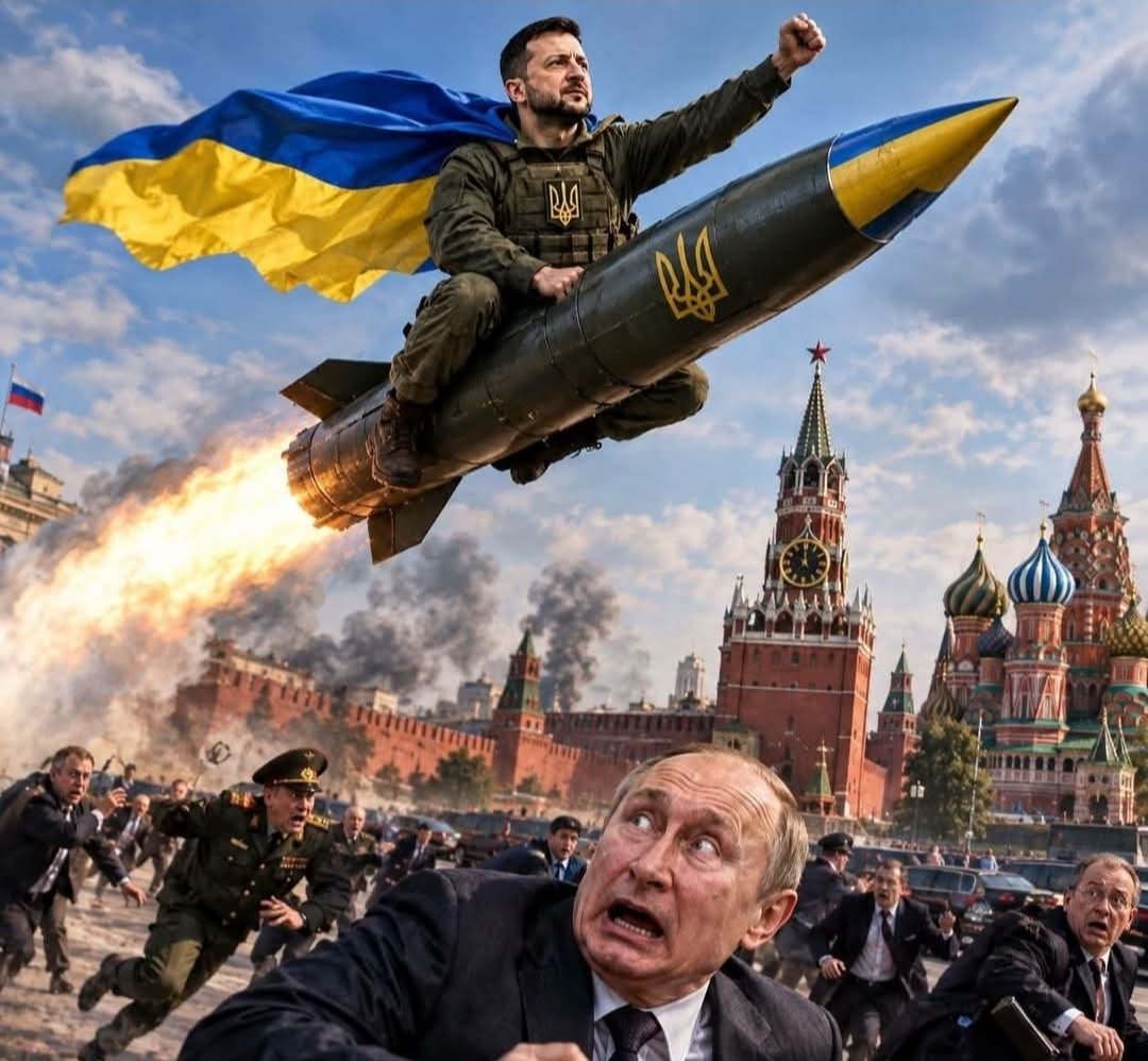 8Y9MGVplXrhhzaq's tweet photo. Хто там хотів щоб зєля полетів наюх верхом на ракеті на кацапію, осьдо ж. Чого я маю один це бачити. https://t.co/tD24MnYIZj