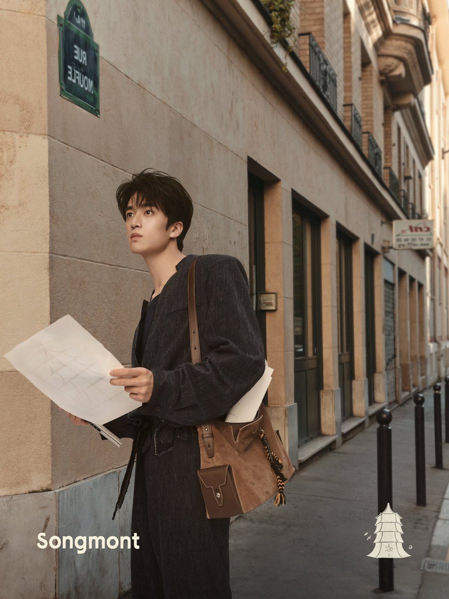 SongmontGlobal's tweet photo. Chinese actor Zhang Kangle traces his journey through the city, finding quiet resonance between Western arches and Eastern eaves.

Explore at https://t.co/As6BDufcSl

#SongofMont
#SongmontYoreCollection https://t.co/OuNB3qUwed