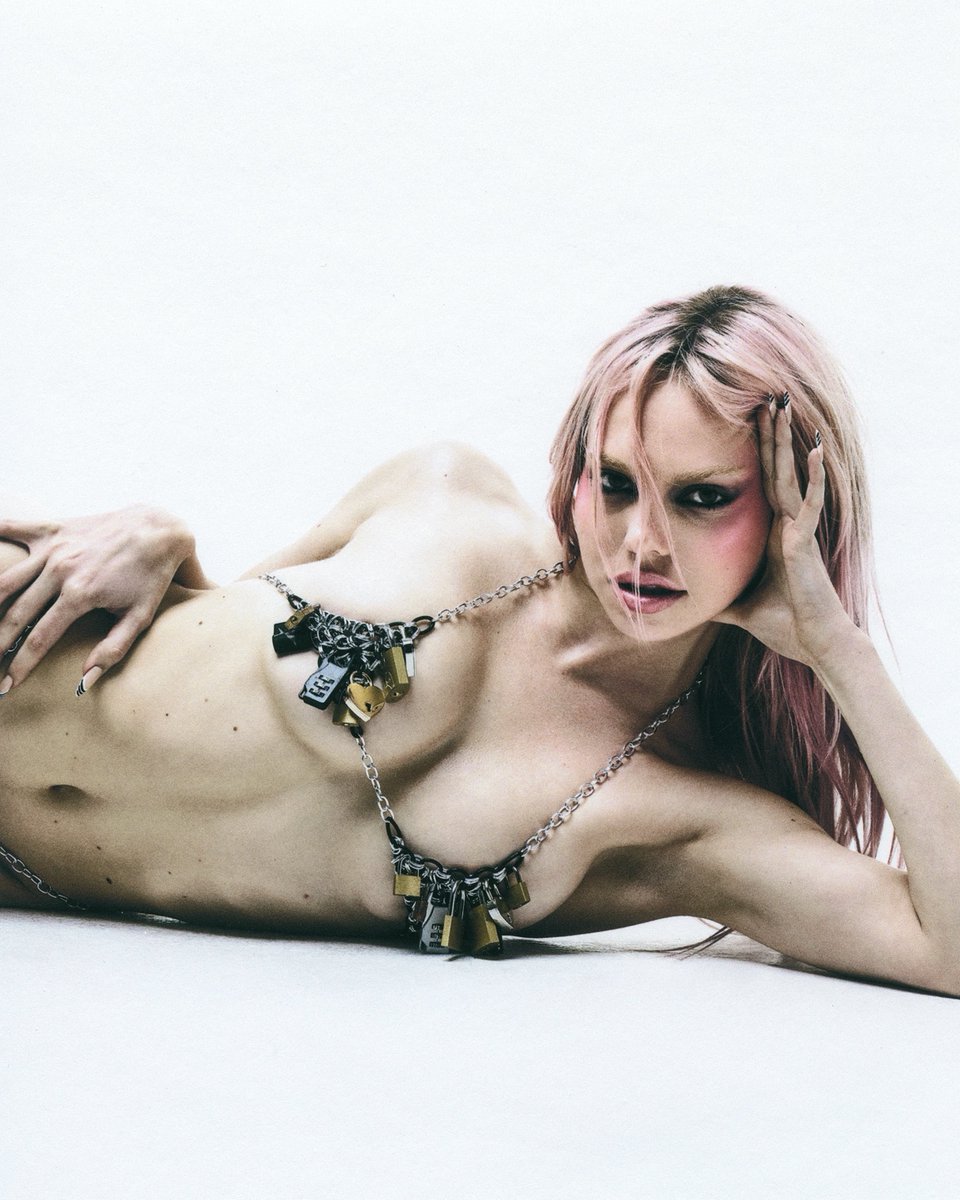 swaggerinaz's tweet photo. adéla — for ‘the provocateur’ photographed by jason renaud (2025) ✶ https://t.co/GT4cDB6U2R