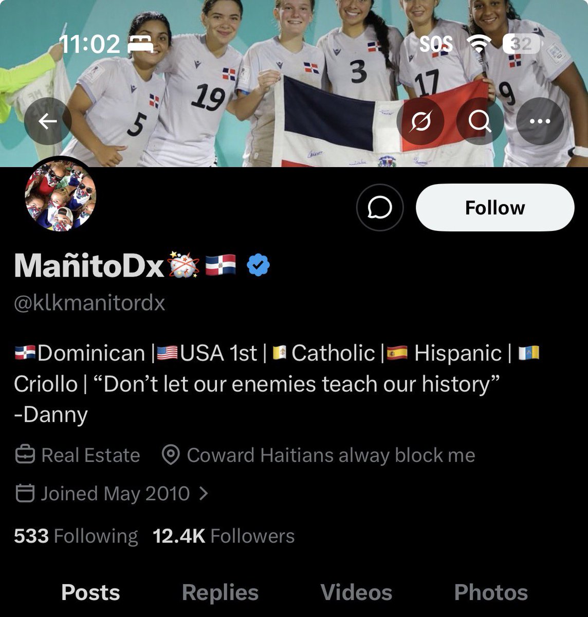 ErvsJp01's tweet photo. @klkmanitordx @Vahoousz You’re a confused racist 😂😂😂 https://t.co/dNNthNf59y