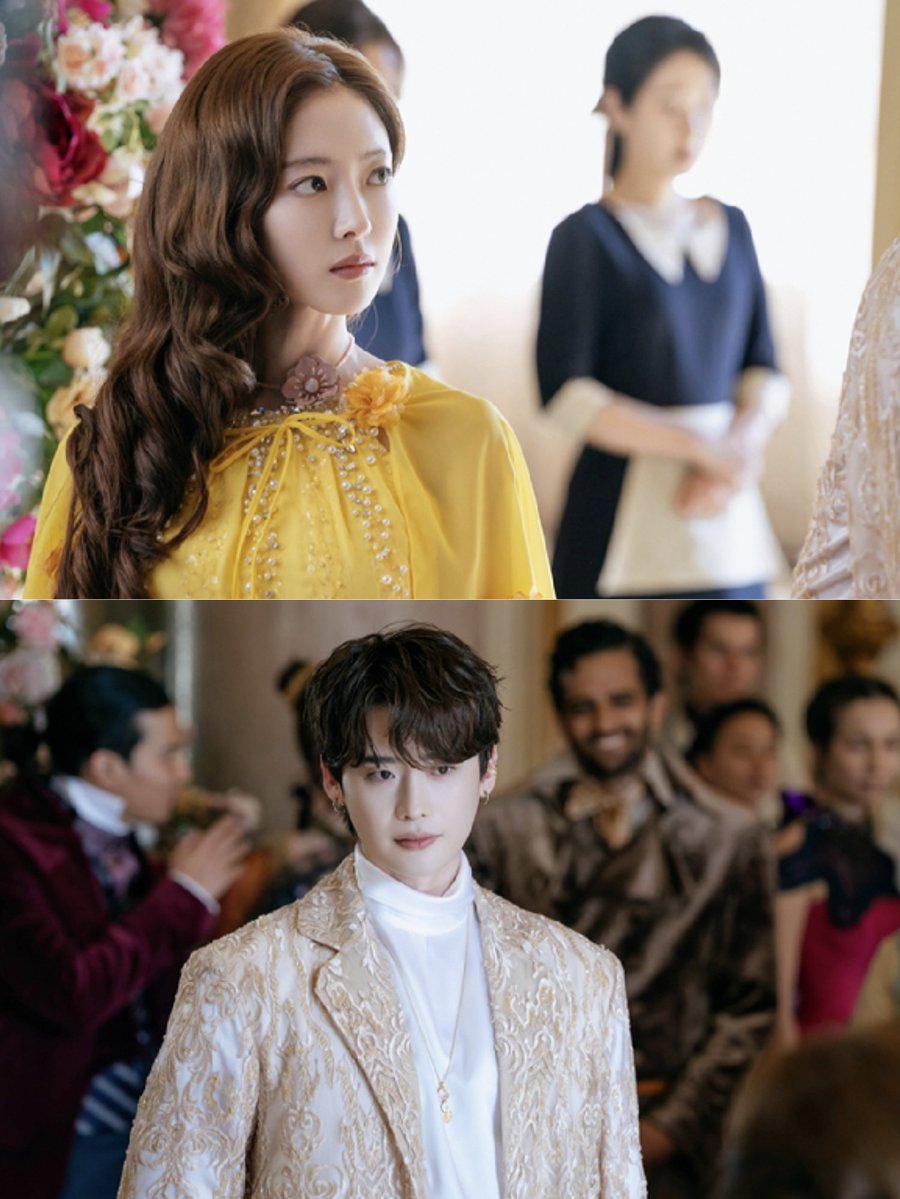 joochocoo's tweet photo. Ahhh so the still cut released by d+ is actually a scene where Heinrey and Rashta are face to face. Their gazes are so intense, I’m really curious what scene this is because why are they looking at each other like that???
#TheRemarriedEmpress #LeeJongsuk #LeeSeyoung https://t.co/2bdSqlBXz1