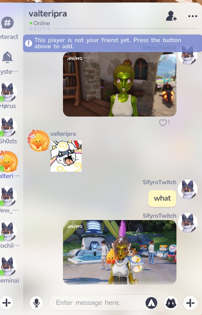sifyro's tweet photo. Do you think they liked my Aniimo sona? https://t.co/qfu0JtxKSN