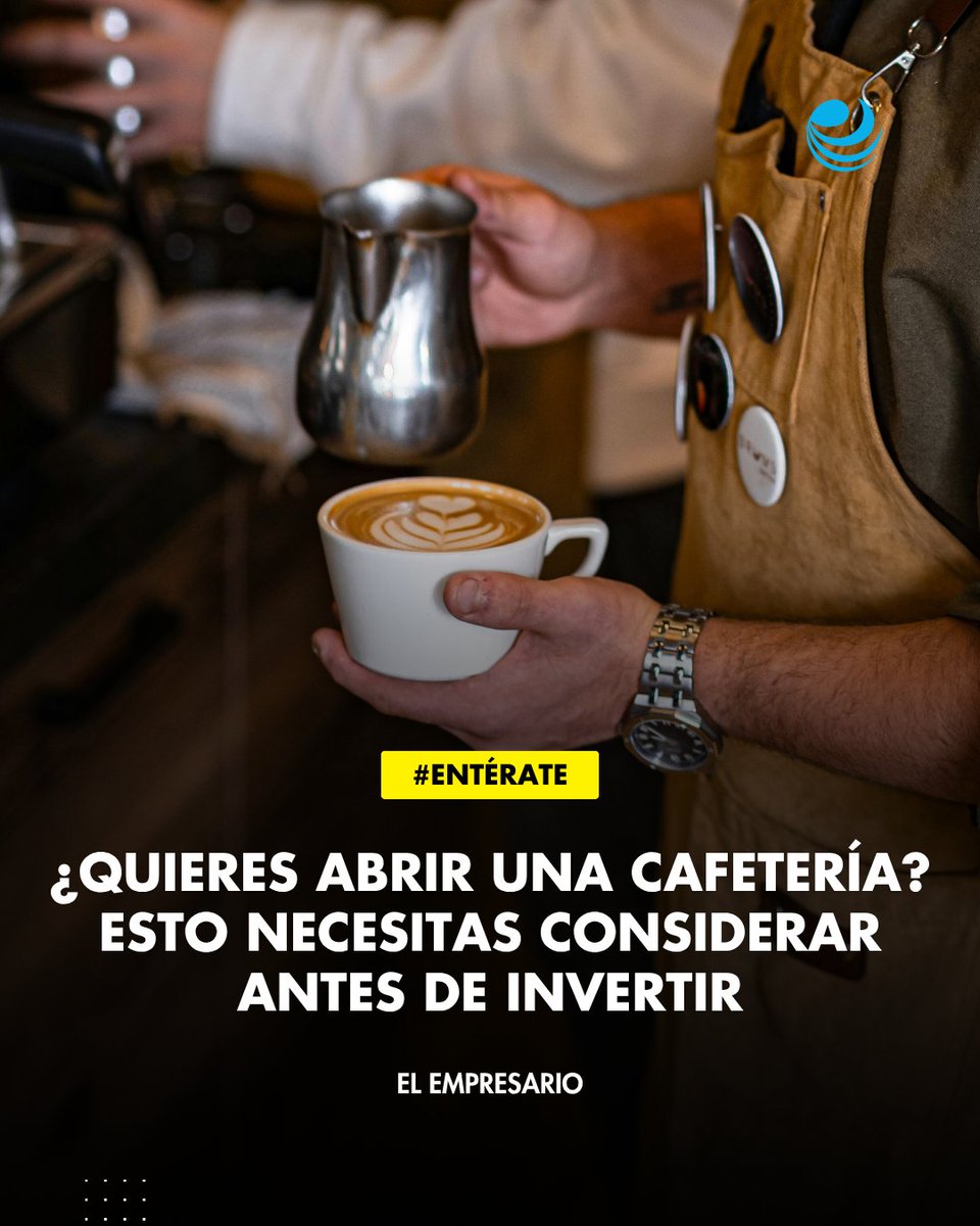 eleconomista's tweet photo. 💼 El Empresario | El monto de inversión de una cafetería puede ir desde los 150,000 hasta los dos millones de pesos, pero depende del tipo de cafetería y el espacio. ☕💰 https://t.co/iLY9dYUvR0 https://t.co/KLSWRFPJ4V