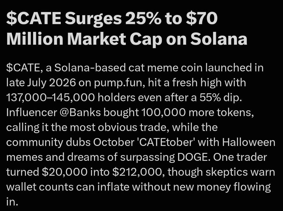 pickleshvinkter's tweet photo. CATEtober just started 👀🤫

solana:Ai66LHZG9MCzg1WKdawwqduVAXpNDUuV8M3uyq5ppump https://t.co/FnDX4wQ3HQ