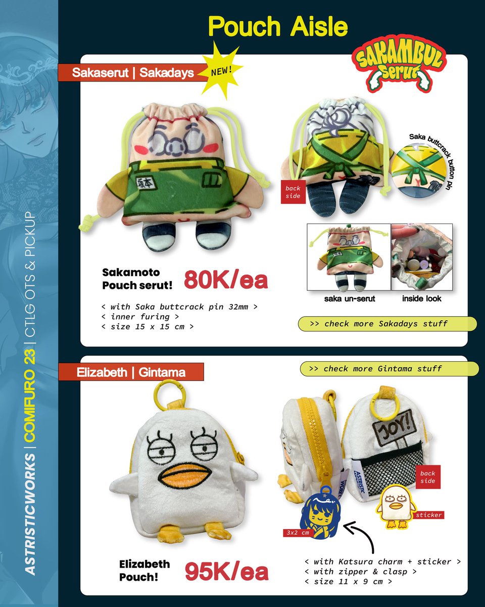 astristicworks's tweet photo. < re-shares are greatly appreciated! >

Astristicworks’ #CF23 batch 2 | OTS catalogue ✧˖°.

🗓2/10 - 10/10
📍Pickup &amp; Mail order
🔗 link below
⟡ booth : K 04-05 AB

⤷ Sakamoto Days, Gintama, One Piece, JJK, Haikyuu, TBHX, Trigun, Frieren, Tokyo Revengers, Chainsaw Man &amp; more! https://t.co/5ngRwxIYcc