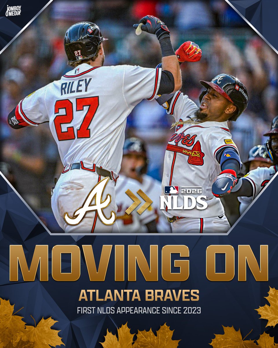 TalkinBaseball_'s tweet photo. The Braves advance past the Phillies! https://t.co/PBQpvJ7Tah