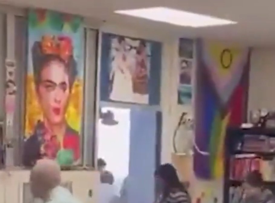 SR_eth's tweet photo. @AddictKE_ >ccp flag
>venzelean flag
>trans flag
>Frida Kahlo (a communist) https://t.co/JOdT854Kn0