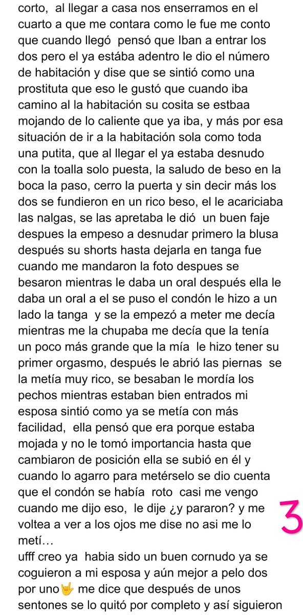 RelatosedgarS's tweet photo. Relato número 413 

✨Mi mujer por primera vez con un single✨ 

Anónimo https://t.co/qrpdqz4k4E