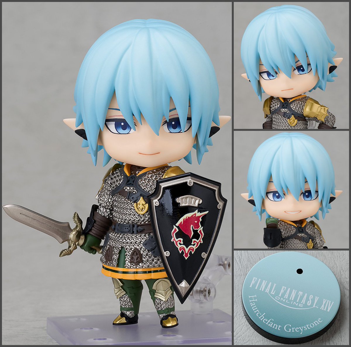 GoodSmile_US's tweet photo. Haurchefant from “FINAL FANTASY XIV” joins the Nendoroid line! Always ready with a warm smile and raised shield, this beloved knight is the ultimate companion for your shelf. Preorder now to score a GSC Bonus Base!

Shop: https://t.co/DWcSxs0RgD

#FFXIV #Goodsmile https://t.co/yZESvSTcD8
