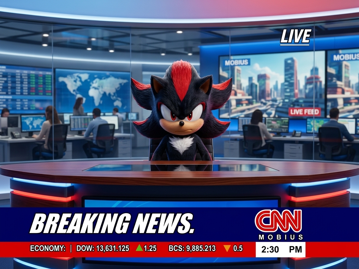 MichaelLeiva20's tweet photo. Breaking News con Shadow The Hedgehog por: Michael Leiva.

#viral #shadowthehedgehog #sonicthehedgehog #sega #breakingnews #michaelleiva #ia #ai #photoshop #flyp #español #english #fotoviral #twitter #twitterx #sega https://t.co/UGwHDmSdqW