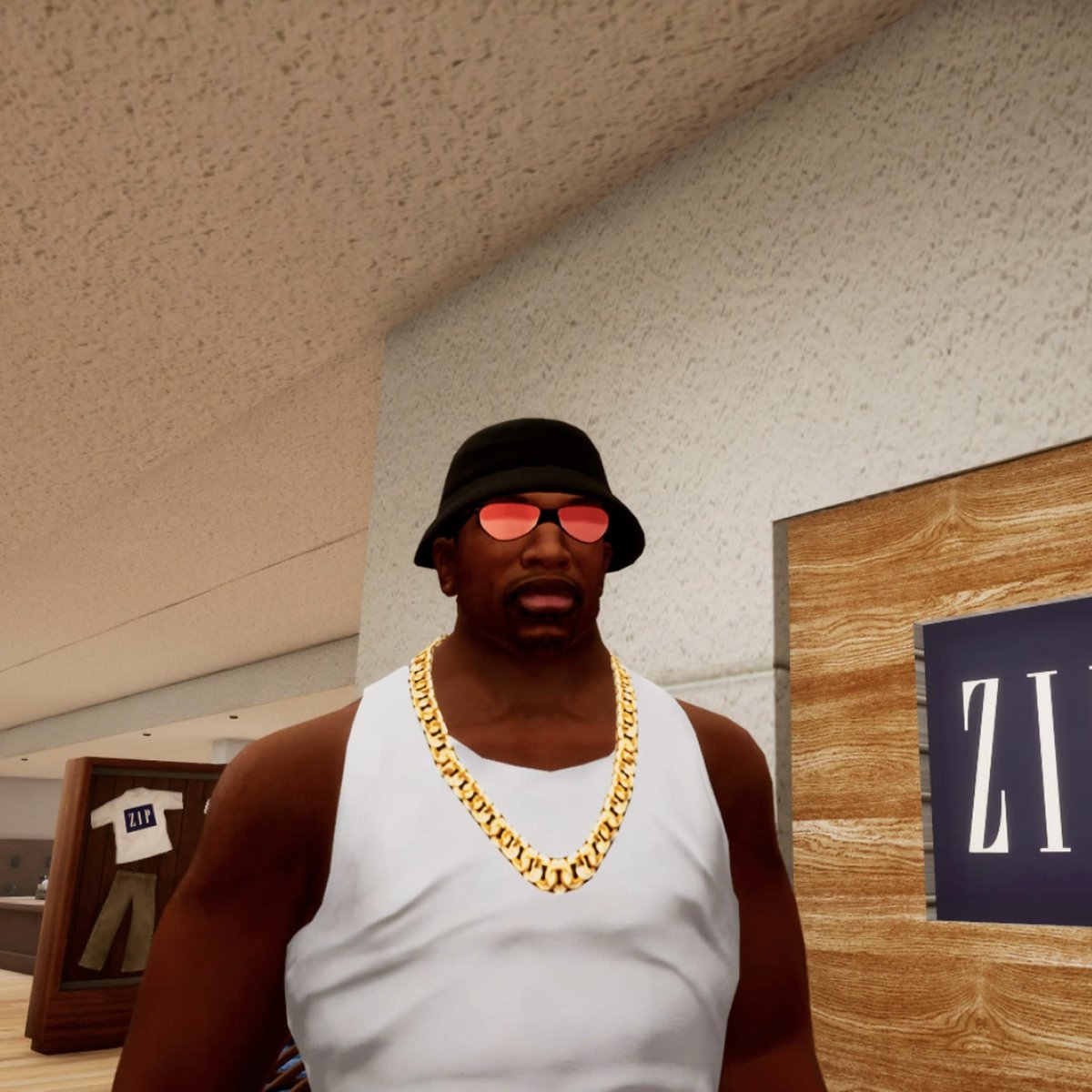 blvckodeclas's tweet photo. CARLOS JOHNSON ALIAS CJ #PlayStation #PS5 #RockstarGames #GTATrilogy #SanAndreas https://t.co/7SMH6ktsLo