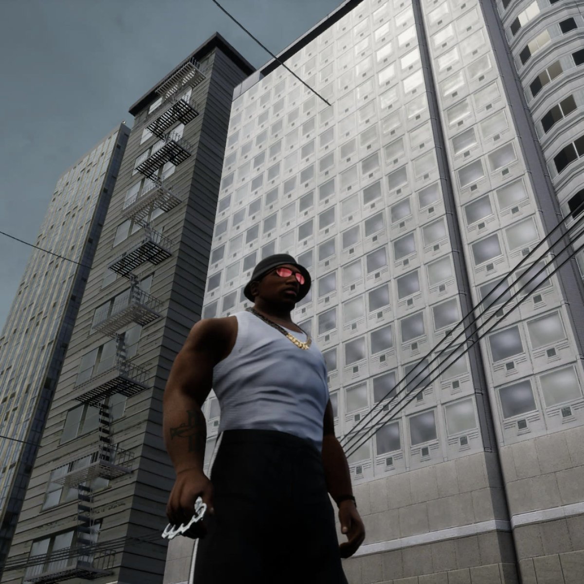 blvckodeclas's tweet photo. CARLOS JOHNSON ALIAS CJ #PlayStation #PS5 #RockstarGames #GTATrilogy #SanAndreas https://t.co/7SMH6ktsLo