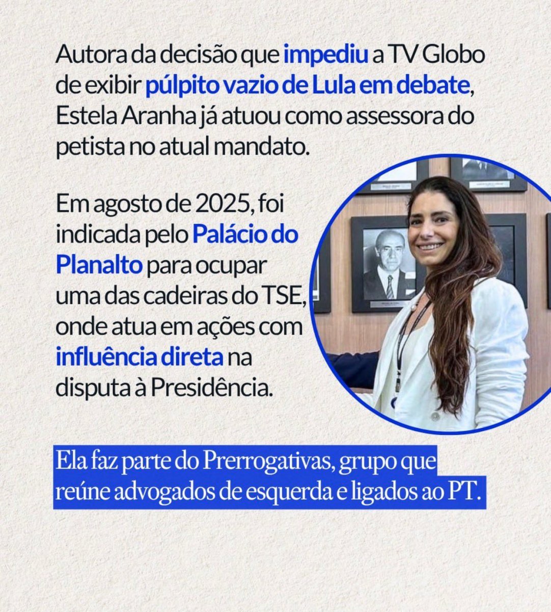 NunesOliveira33's tweet photo. .
A🕷 faz parte do  grupo prerrogativas (grupo de "advogados" de esquerda ligados ao PT) https://t.co/2kxyaOgqhZ