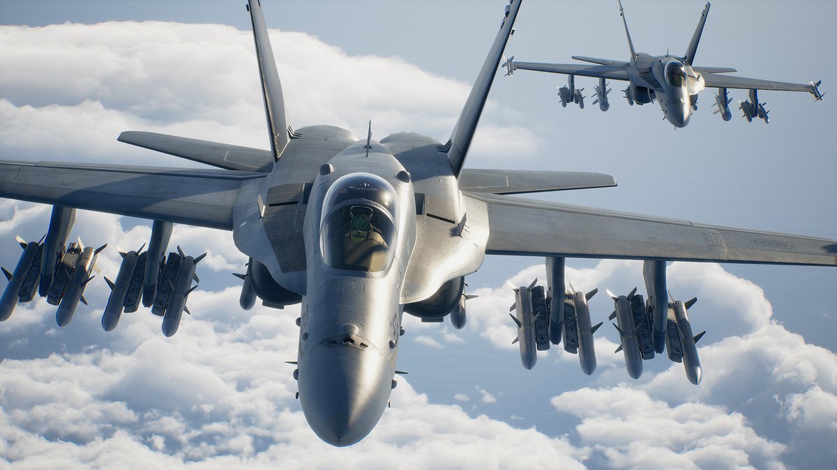 PlayStation_jp's tweet photo. 【本日発売】『ACE COMBAT 8: WINGS OF THEVE』は最新技術によって"深化"を遂げた待望のナンバリング最新作！ 伝説のエースの名を託された主人公が2029年の「ストレンジリアル」の空を翔ける！

特集記事はこちら⇒ https://t.co/pxSPlqdxZI

#ACECOMBAT8 #WingsOfTheve
（9月28日（月）掲載記事） https://t.co/eXpzstrQFK