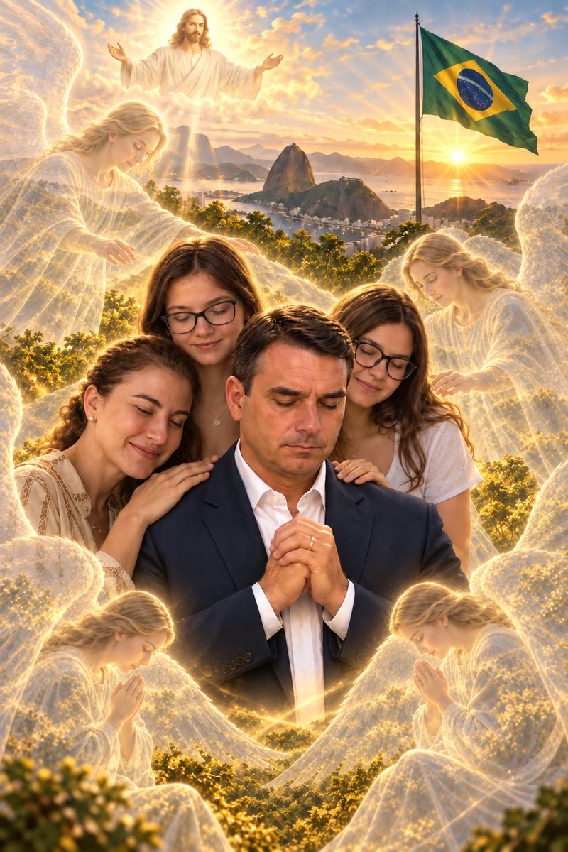 ClauAker's tweet photo. 🚨 CHAMADO URGENTE
24 HORAS DE JEJUM E ORAÇÃO

▪️ Pelo futuro do Brasil.
▪️ Pela proteção sobrenatural de Deus sobre Flávio Bolsonaro e sua família.

Início: 2 de outubro, ao meio-dia. (Sexta)
Término: 3 de outubro, ao meio-dia. (Sábado)

Vamos nos unir em jejum e oração, clamando pelo poder sobrenatural de Deus para proteger Flávio Bolsonaro nestes próximos dias. 

Senhor, coloca Teus anjos ao redor de Flávio e de sua família. Que toda carreata, todo local em que ele estiver presente esteja protegido pelo Seu escudo sobrenatural. Guarda seus passos, seus caminhos e cada lugar onde ele é sua família estiverem. Livra-os de toda violência e de qualquer atentado contra suas vidas.

Que todo golpe, toda artimanha do mal seja frustrada, toda mentira seja revelada e toda armadilha seja desarmada. Que todo plano de violência caia por terra, em nome de Jesus.

Dá a Flávio sabedoria, discernimento, equilíbrio e coragem. Que a Tua presença o acompanhe e a Tua paz fortaleça sua família.

Sobre o Brasil, Senhor, faz prevalecer a verdade, a justiça e a liberdade. Dê vitória a um povo que tem clamado a Ti. Conduz nossa nação a um tempo de renovo.

Em nome de Jesus, amém.🙌🙏🙌
@FlavioBolsonaro