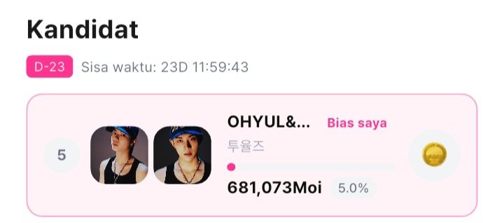 OhyulSVTeamINA's tweet photo. 🗳 VOTE 2YULZ ON DAILYDUCK < Favorite combination that will shine together > ‼️

🗓 11/15/26 
🎯 current rank : #5 
🏆the large ads twosome place, Donyang Mirae University 

Keep voting for #OHYUL #RYUL #LNGSHOT 🩵✨️ https://t.co/pK86FZqyb1