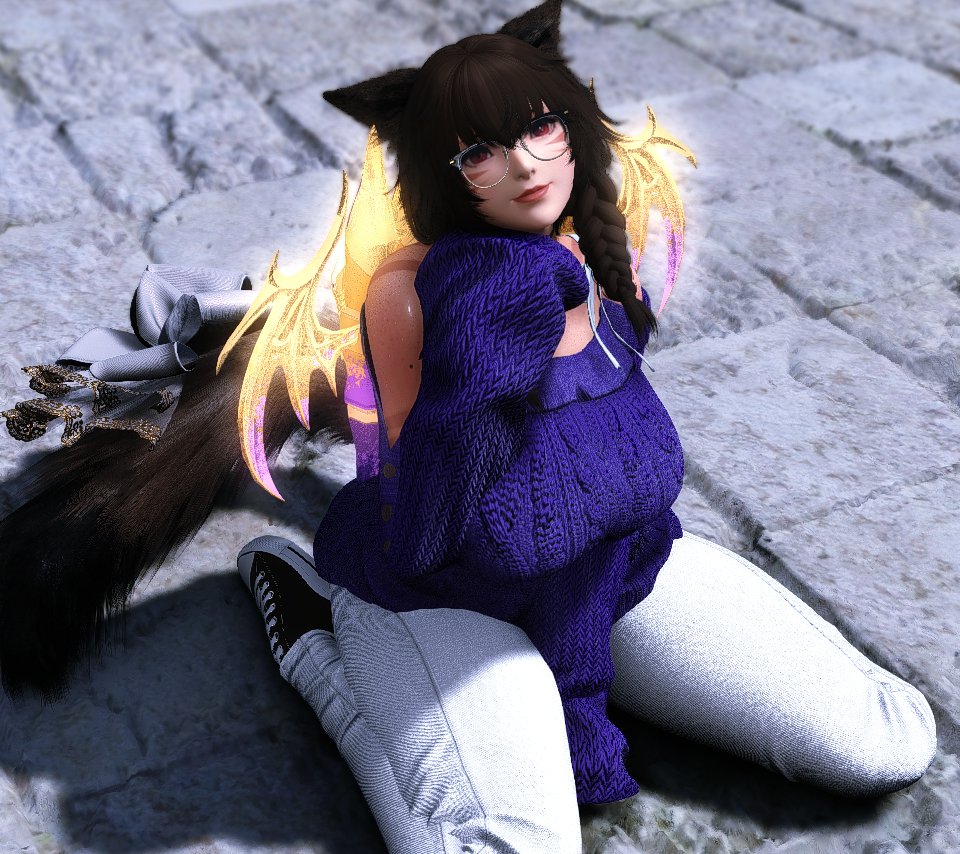 RealBaoBau's tweet photo. Care to join me, I have a spot next to me 

#gposersnsfw #ffxivnsfw #ffxivlewd https://t.co/mubFv3hk77