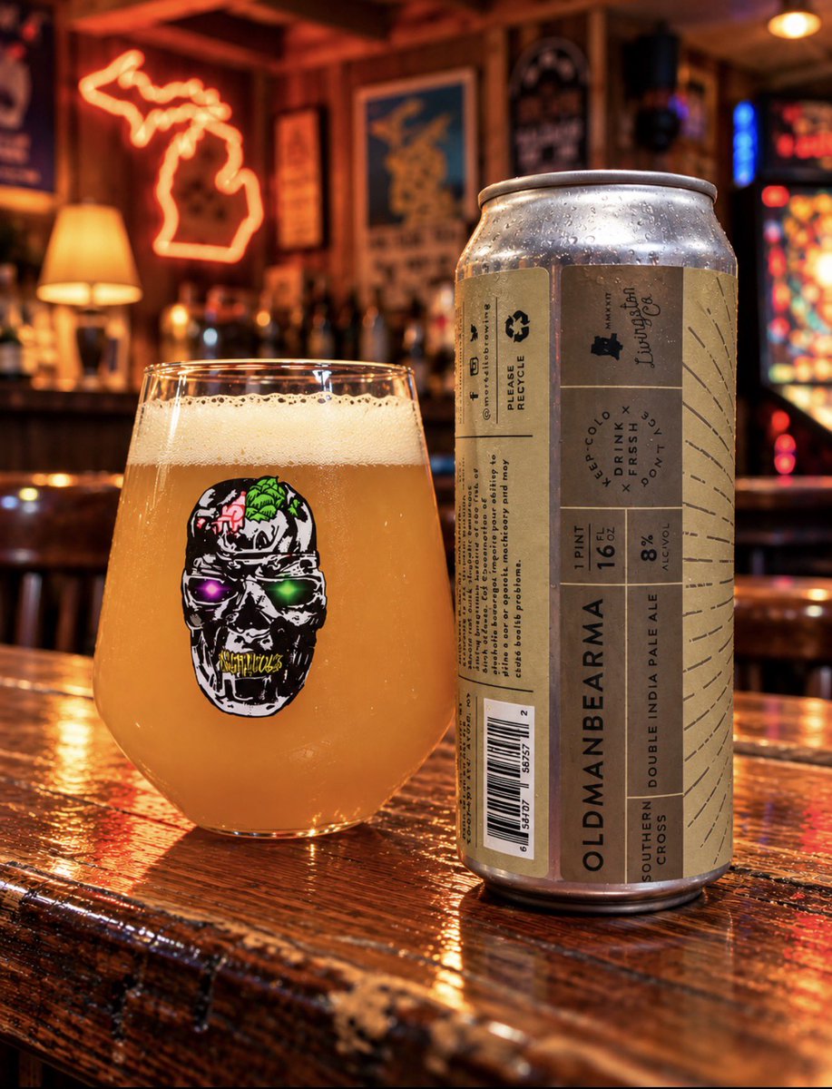BeerAdviser's tweet photo. 🐻 OldManBearMA | Southern Cross — @MortalisBrewing 

8% Double Hazy IPA. Juicy, tropical, citrusy &amp; soft.

I've reached Old Man Bear status.
I make noises standing up and have thermostat opinions. 😂

⭐ 4.081 / 5.0

#BeerAdviser #MortalisBrewing #DoubleIPA #HazyIPA #BeerReview https://t.co/63cehel3gO