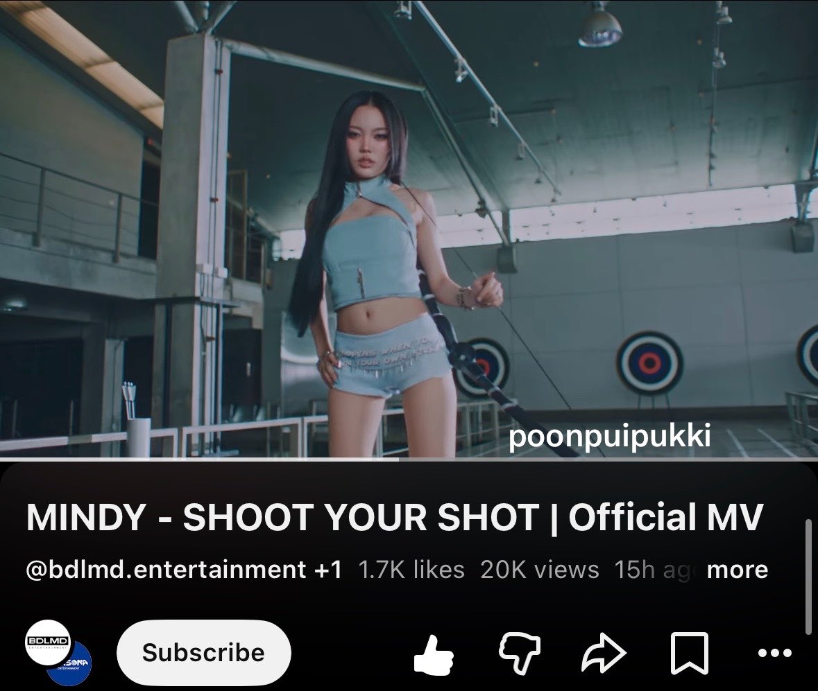 Poo_n_'s tweet photo. @_SNsandL @Towtow_03 ปิ้วๆๆ 🏹🏹

#MINDY_SHOOTYOURSHOT
#MINDY_TH https://t.co/d2N58wyEgH