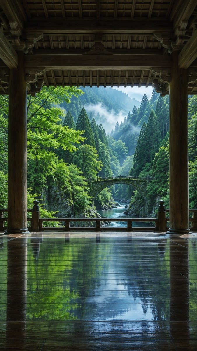 _ai_nature_art's tweet photo. こういう日本の景色、理由なく落ち着く🌿 https://t.co/3r5KySa7oh