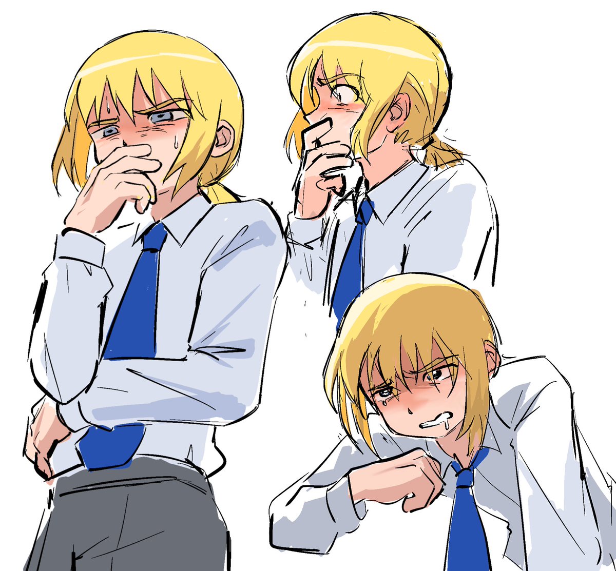 onthefox's tweet photo. だんだん気分が悪くなって、顔が真っ赤になるほど吐いちゃうケイちゃんが見たい❤️‍🔥

推しを苦しめるのが好きでどうしよう… https://t.co/p71DvLydxw