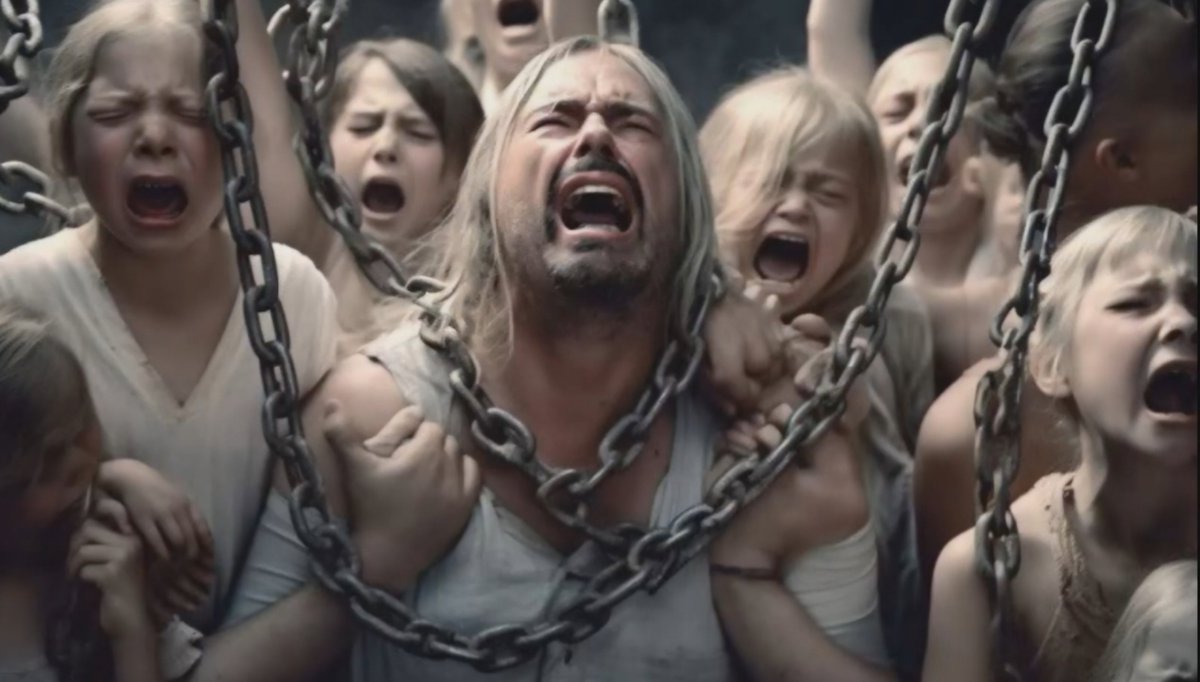 MightyGad's tweet photo. @pakt444 @Disillusioned09 @TheFinalBot1 Black people built this country and we're going to watch it be torn down. We're going to watch prophecies of God be fulfilled. American will be ruin, your people will be in shackles and your progeny will work with rigor to repay the blood debt owed for the millions you murdered. https://t.co/qXd49F9sBJ