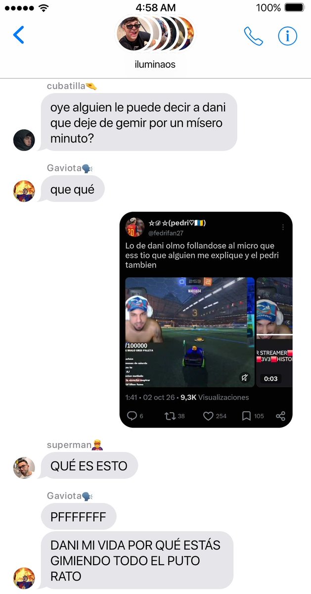 Discord_bitch's tweet photo. NO PUEDE RESISTIRME

CONVERSACIÓN SOBRE LOS GEMIDOS DE DANI🫵 https://t.co/taI7aQCrJf