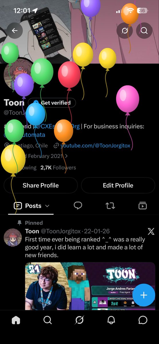 ToonJorgitox's tweet photo. 20 :D

feliz de estar vivo y lo que he logrado… no sé que felicidad :o https://t.co/rCywrhMF10