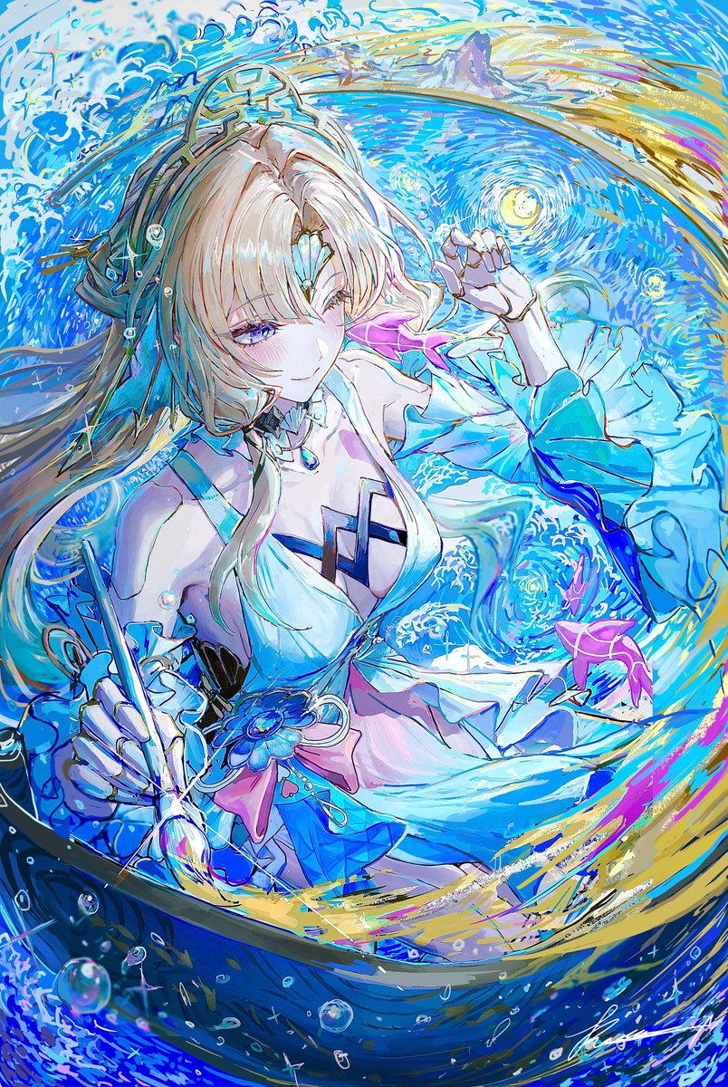 pom_starrail's tweet photo. 「膨大なデータは、
ただ魂の色彩を描くためにあります。」

Ratte さん、素敵な作品に感謝じゃ！
#スターレイル
#パール https://t.co/UZD9fLOAaQ