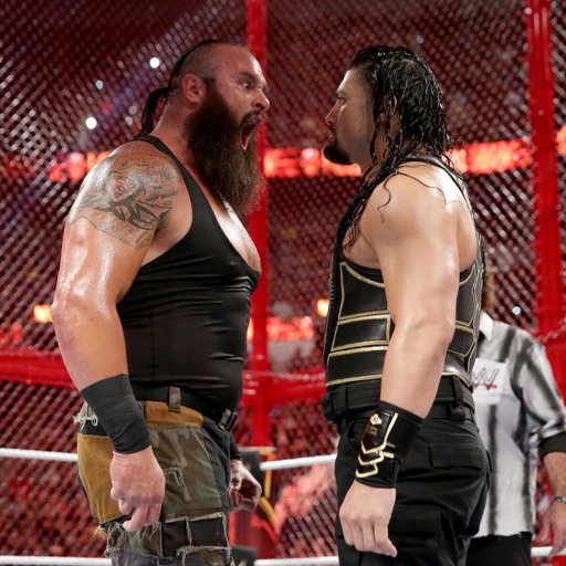 Talk_Yaps's tweet photo. Is Braun Strowman the GREATEST rival of babyface Roman Reigns? https://t.co/QOPVCWAyeB