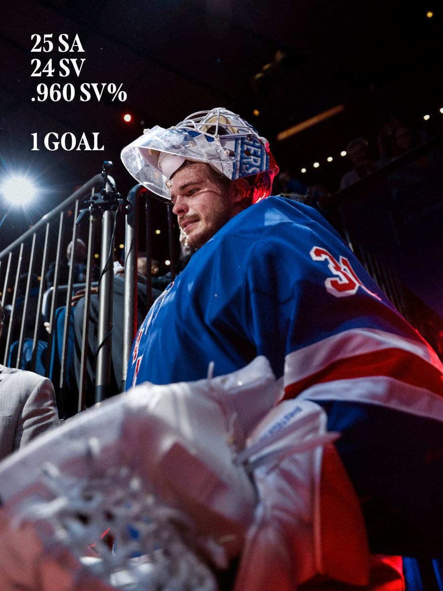 NYRangers's tweet photo. A legendary night for Shesty 🌟 https://t.co/yNPK9Qbok1