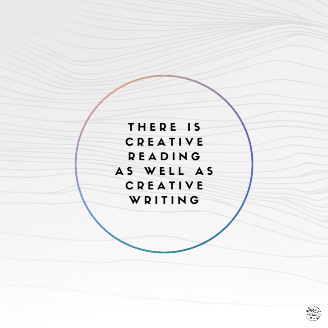 spuntoday's tweet photo. There is creative reading as well as creative writing.
#BookishCommunity ππ€
#BookShelf πποΈ
#BookJourney ππ
#WritingFlow πβ¨
#BookEnthusiast ππ
#WriterHumor πβοΈ
#AuthorVibes β¨π
#WritersNetwork ππ
#LiteraryLove πβ€οΈ
#PageTurner ππ
#WritingHacks ππ‘
#AuthorLifeStyle ποΈπ‘
#BookAddict ππ
#AuthorTalk π¬π
#WritingChallenge ππ
#NewBook ππ
#WritingGoals ππ―
#WritingLife ποΈπ«
#AuthorJourney π€οΈπ
#BookHeaven πβοΈ
#AuthorDreams β¨π
#LiteraryJourney ππ€οΈ
#BookMagic πβ¨
#WriterMindset π§ βοΈ
#AuthorMind ππ§
#StoryWeaver πΈοΈπ
#BookishThoughts ππ
#WritersCorner ππ
#PenToPaper βοΈπ
#WritingWisdom ππ