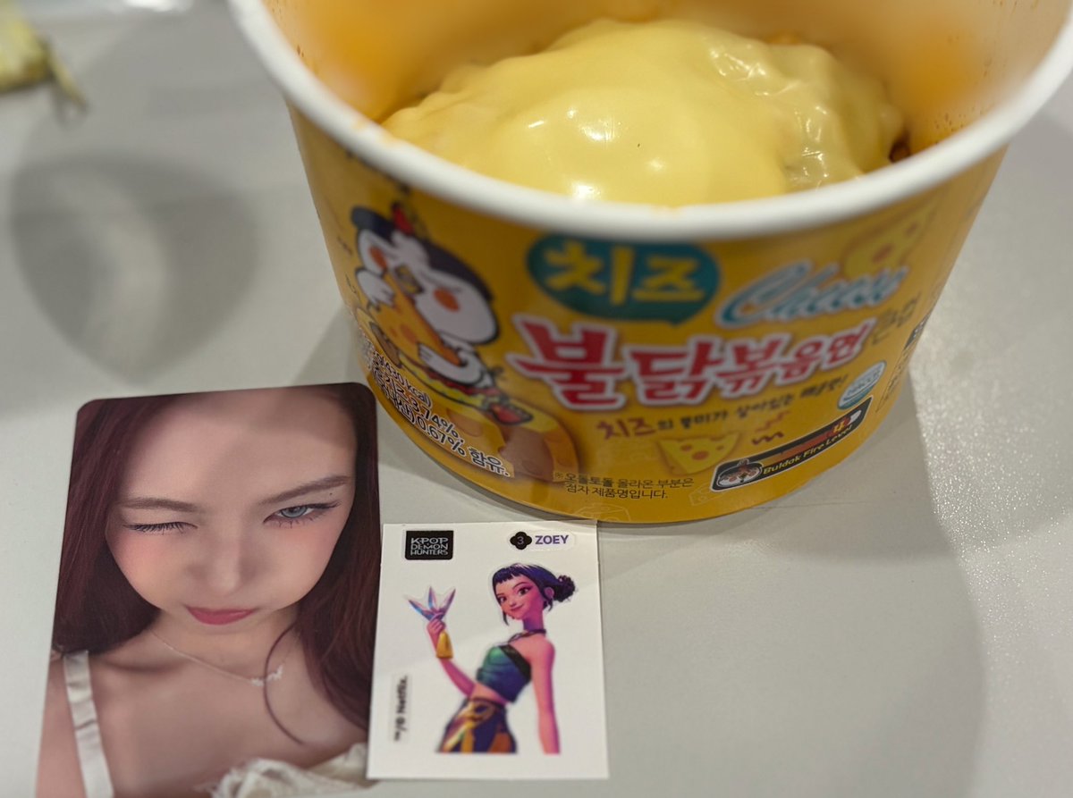 _7ll25's tweet photo. チキタと同じブルダックだよ〜♪♪ https://t.co/7nqAPfIDIa