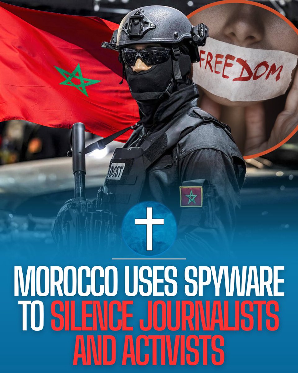 DavidOfMorocco's tweet photo. This report from Amnesty International is deeply concerning.

According to Amnesty’s investigation, Morocco’s DGST has used an extensive surveillance system against journalists, human rights defenders and other critical voices, including Pegasus spyware, phone interception, location tracking, hidden microphones and other forms of monitoring. Amnesty says it corroborated key elements of a former DGST employee’s testimony with technical evidence, leaked data and interviews with people who were allegedly targeted. 

For activists like me who speak publicly about Morocco, this is not some distant issue.

I run Moroccan Christians because I believe Moroccan Christians deserve to have a voice. I speak about religious freedom, human rights and the experiences of people who often cannot speak openly for themselves.

But when reports like this emerge, you cannot simply ignore the possibility of being watched.

You think twice before sending a message.
You think twice before posting something.
You think twice about who you speak to, what information you share, and whether your activism could put you or someone else at risk.

And for Moroccan Christians, there is an additional layer of fear. Many people already feel that they cannot openly discuss their faith or identity without consequences. When you combine that with allegations of sophisticated surveillance targeting activists and critical voices, the result is a climate where people can become afraid to speak at all.

Amnesty says it identified 103 Moroccan phone numbers entered into the Pegasus system between September and December 2017, including 34 human rights defenders, 22 journalists and media workers, five lawyers and four academics. 

I don’t share this because I want people to live in paranoia. I share it because people deserve to understand the environment in which Moroccan activists, journalists, human rights defenders and religious minorities are trying to make their voices heard.

Freedom of expression means being able to speak without living in fear of what might happen because you spoke.

Moroccans deserve that freedom. And Moroccan Christians deserve a voice too.